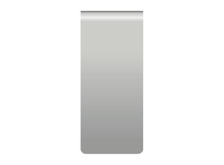 ROMINOX® Mehrweg-Büroklammer Straight Clip XL ohne Noppen, idealer Mailingartikel für Dokumente, bis zu 35 Seiten Klemmkraft