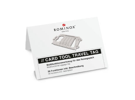 ROMINOX® Card Tool // Travel Tag - 30 Funktionen