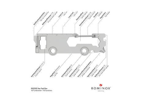 ROMINOX® Key Tool // Bus - 18 Funktionen