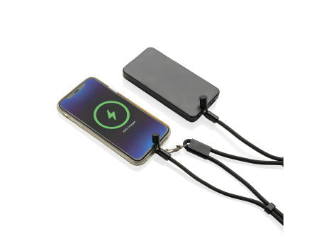 LoopAmp verstellbares 160cm 60W Telefonkabel aus RCS rPET