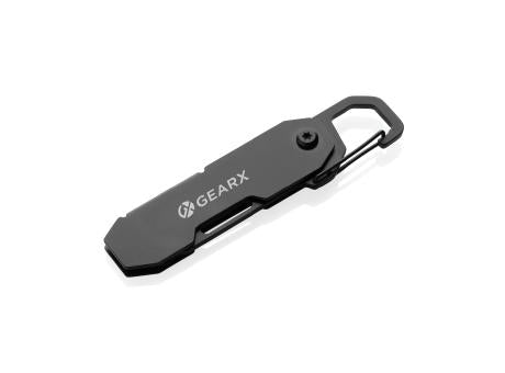 Gear X faltbares EDC-Werkzeug mit Kartonmesser & Karabiner