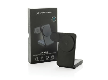 Urban Vitamin Arcadia 15W 3in1 Magnet-Charger aus RCS rABS