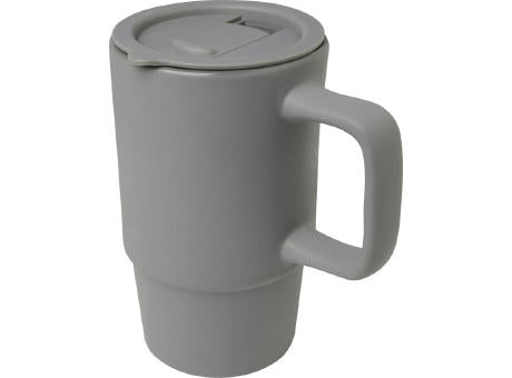 Carter 450 ml Keramiktasse mit Kunststoffdeckel