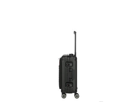 travelite NEXT Trolley 4-Rollen S Front Pocket Black