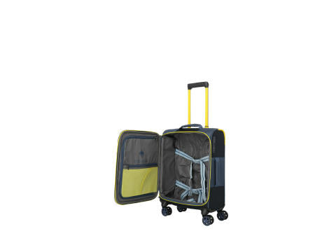 travelite COLOR CRAZE 4-Rollen Trolley S Dunkelblau