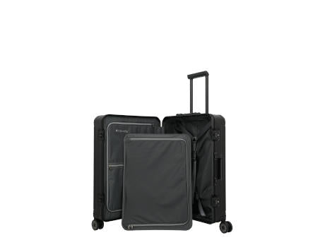 travelite NEXT Trolley 4-Rollen M Black