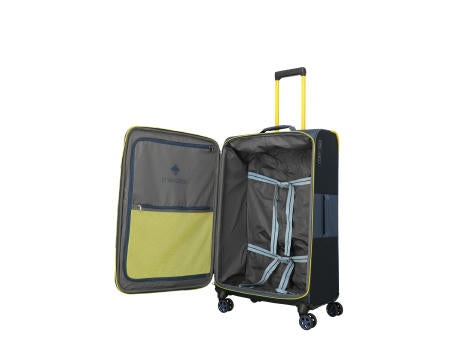 travelite COLOR CRAZE 4-Rollen Trolley L Dunkelblau