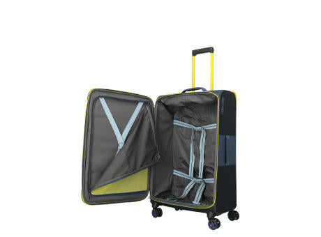 travelite COLOR CRAZE 4-Rollen Trolley L Dunkelblau
