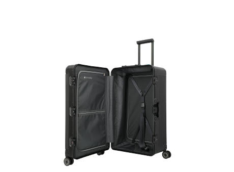 travelite NEXT 4-Rollen Trunk L Schwarz