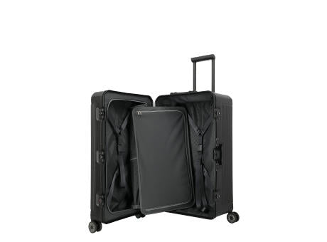 travelite NEXT 4-Rollen Trunk L Schwarz