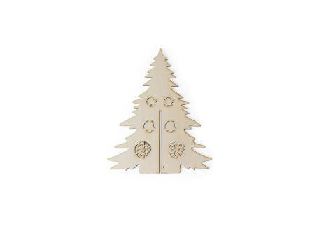 PINERY. Zerlegbarer Weihnachtsbaum aus Holz zum Bemalen