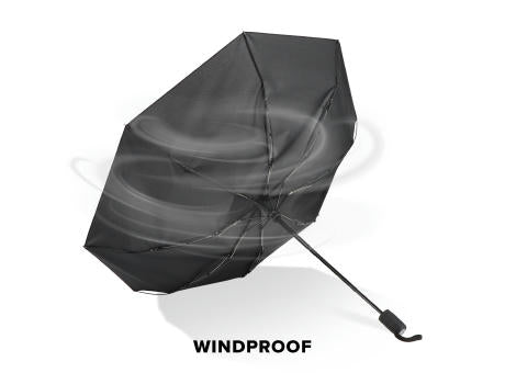 Taman Pongee 21" Faltbarer windproof Regenschirm Auto open & close