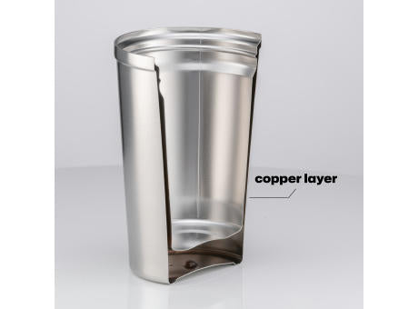 Nordic Kaffeebecher mit Kupferschicht, 350 ml