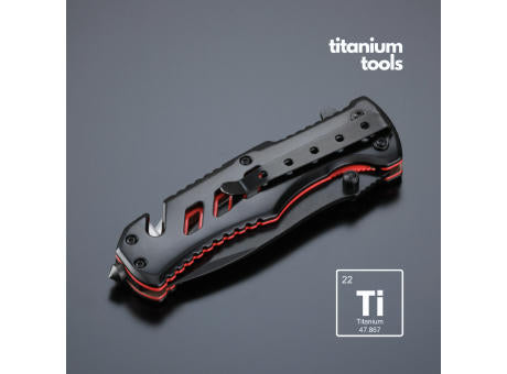 Optima Set III-B: Multitool, Rettungsmesser und große Taschenlampe