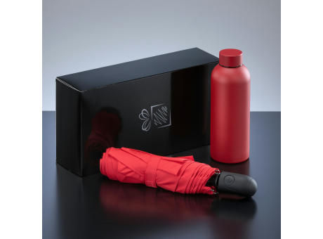 Active Set: Thermosflasche 500 ml & Automatikschirm