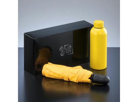 Active Set: Thermosflasche 500 ml & Automatikschirm