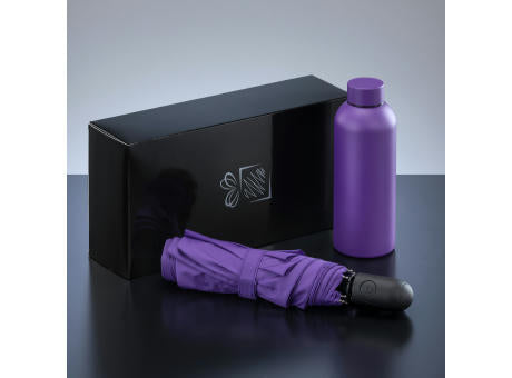 Active Set: Thermosflasche 500 ml & Automatikschirm