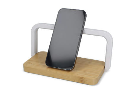 15-W-Wireless-Ladegerät mit dimmbarer LED-Lampe