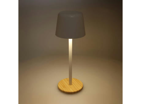 Solis Dimmbare Tischlampe mit Bambusfuß