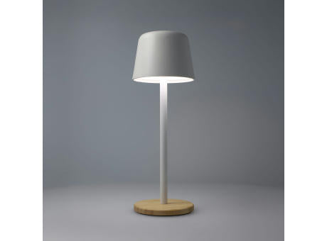 Solis Dimmbare Tischlampe mit Bambusfuß