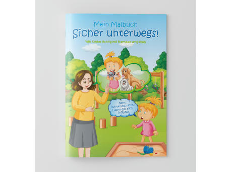 Mein Malbuch Sicher unterwegs