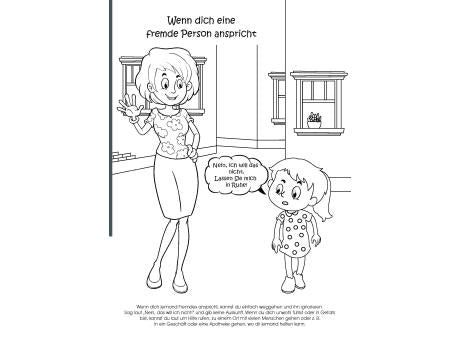 Mein Malbuch Sicher unterwegs