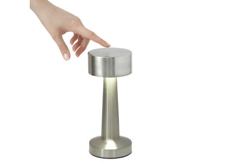 MUSHROOM - Edelstahl-Tischlampe