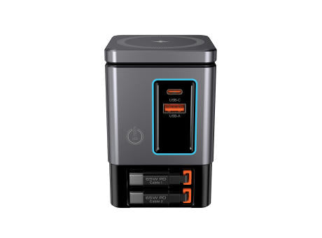 Urban Vitamin Sacramento 105W GaN Charger mit einz. Kabeln
