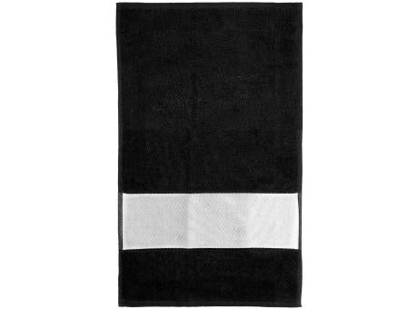 Handtuch PRINT(400) 30x50cm 0100 white 9cm