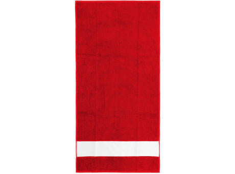 Handtuch PRINT(400) 30x50cm 0100 white 9cm