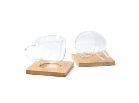 MUG SET ROBUS TRANSPARENT