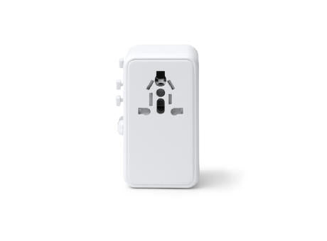 TRAVEL ADAPTER NEXAR WHITE