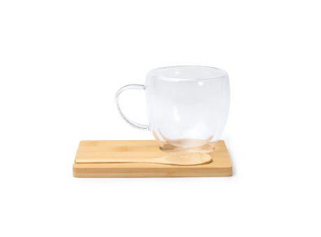 MUG SET BLUMON TRANSPARENT