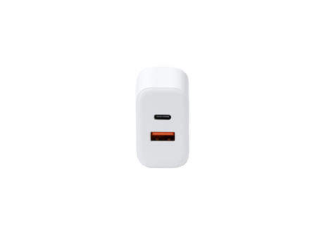 TRAVEL ADAPTER WHITE