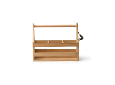 BOTTLE RACK GUTI GREIGE