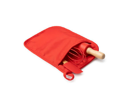 KEKS-SET GINGER S/EINHEITSGRÖSSE RED