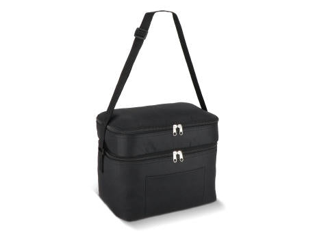 R-PET 600D Doppelfach-Kühltasche 30 x 20 x 24cm 12L