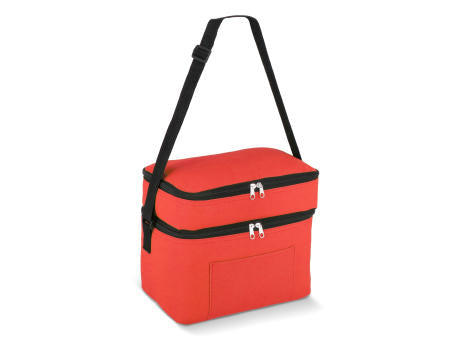 R-PET 600D Doppelfach-Kühltasche 30 x 20 x 24cm 12L