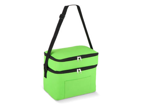 R-PET 600D Doppelfach-Kühltasche 30 x 20 x 24cm 12L