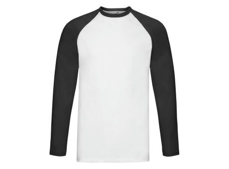 610280, Valueweight Long Sleeve Baseball T-Shirt, Fruit of the Loom