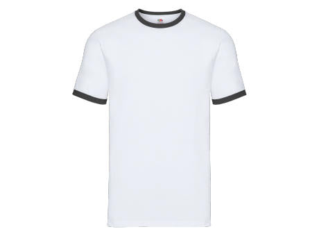 611680, Valueweight Ringer T-Shirt, Fruit of the Loom