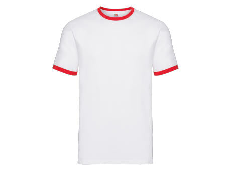 611680, Valueweight Ringer T-Shirt, Fruit of the Loom