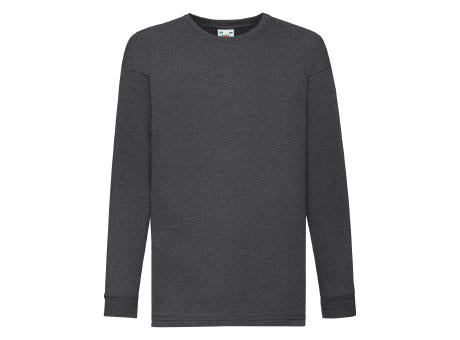 610070, Kids Valueweight Long Sleeve T-Shirt, Fruit of the Loom