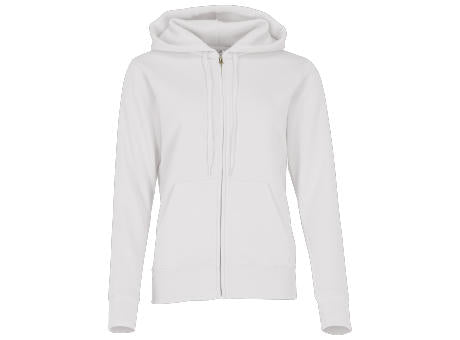 621180, Ladies Premium Hooded Sweat Jacket, Fruit of the Loom