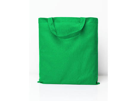 Cotton Bag Colored Short Handles