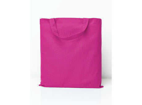 Cotton Bag Colored Short Handles