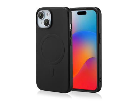 Handy Hülle MagSafe™ kompatibel iPhone™ 15 plus PC/TPU Silikon schwarz