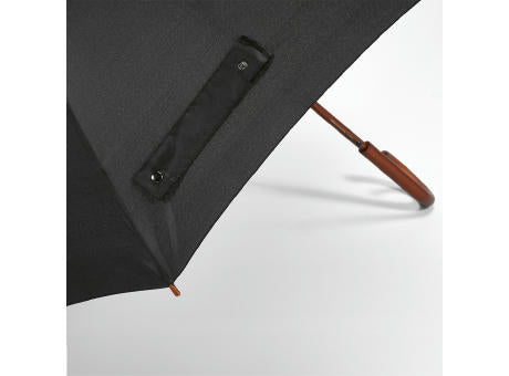 Bach 27"Regenschirm aus rPET. Winddicht mit automatischer Öffnung