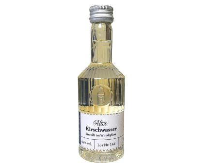 Altes Kirschwasser gereift im Whiskyfass 50 ml