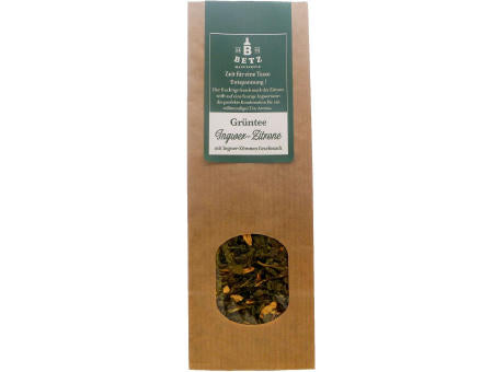 Grüntee "Ingwer-Zitrone", 65 g in Präsentkartonage